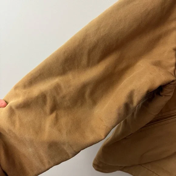 Vintage Carhartt Detroit Blanket Lined J01 BRN MADE in USA Size 44 (L ) - Picture 7 of 15